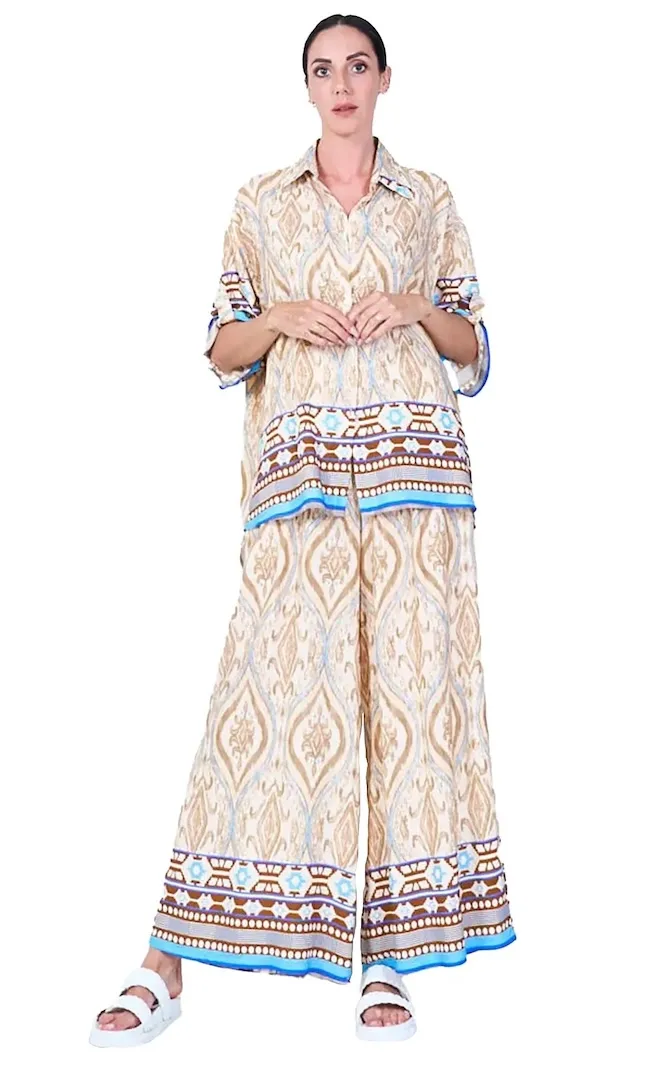 Coordinamento con Pantaloni “Boho Chic”