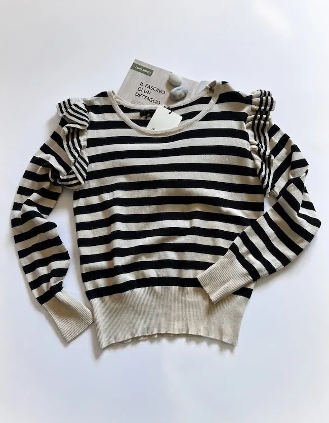 Maglione con Spalline “Romantic” - immagine 2