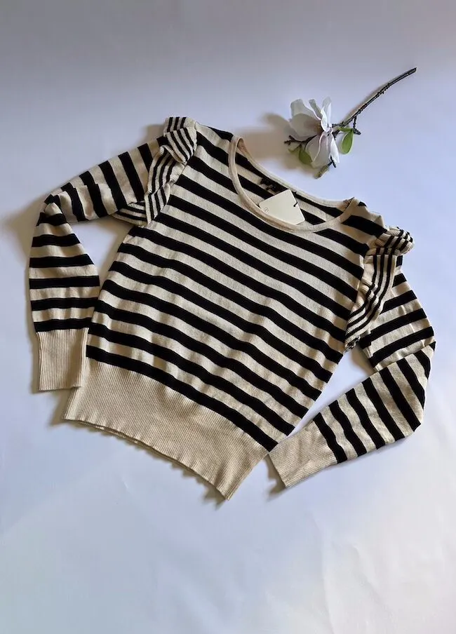 Maglione con Spalline “Romantic” - immagine 3