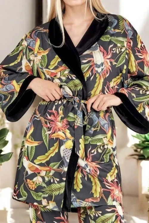 Kimono Reversibile "Tropix"