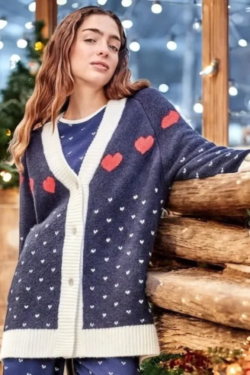 Cardigan "Cuorcini"
