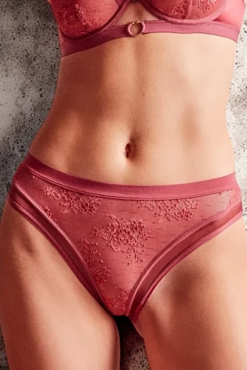 Slip con Motivo Floreale